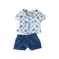 2-delig setje boy zomer blouse bloemen